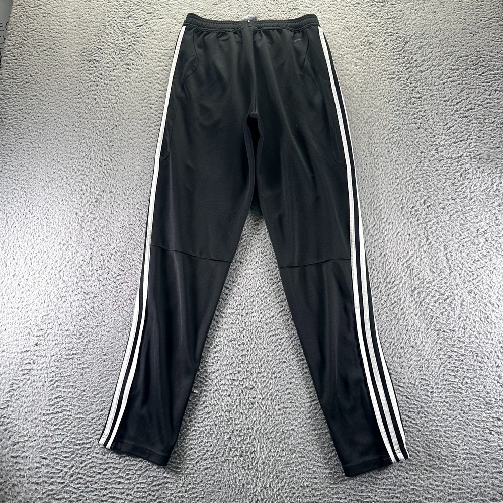Adidas Climacool Pant Boys XL Black Polyester Track Activewear Running Jogging - Picture 6 of 11